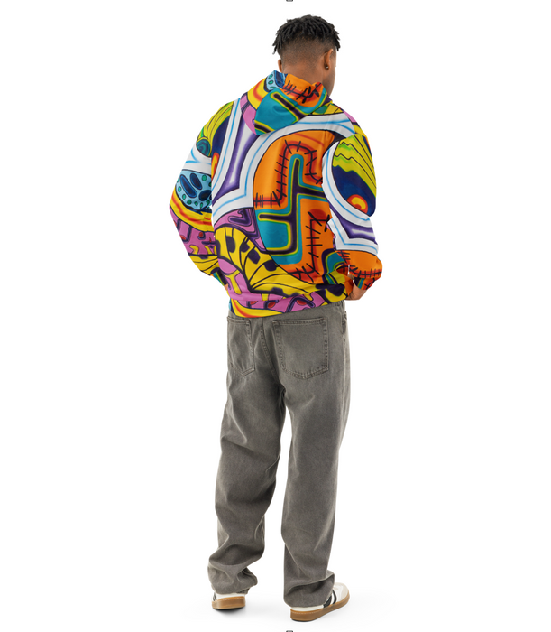 Data Bubble All Over Print Hoodie