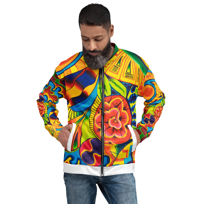 Pulse Postive Unisex Bomber Jacket