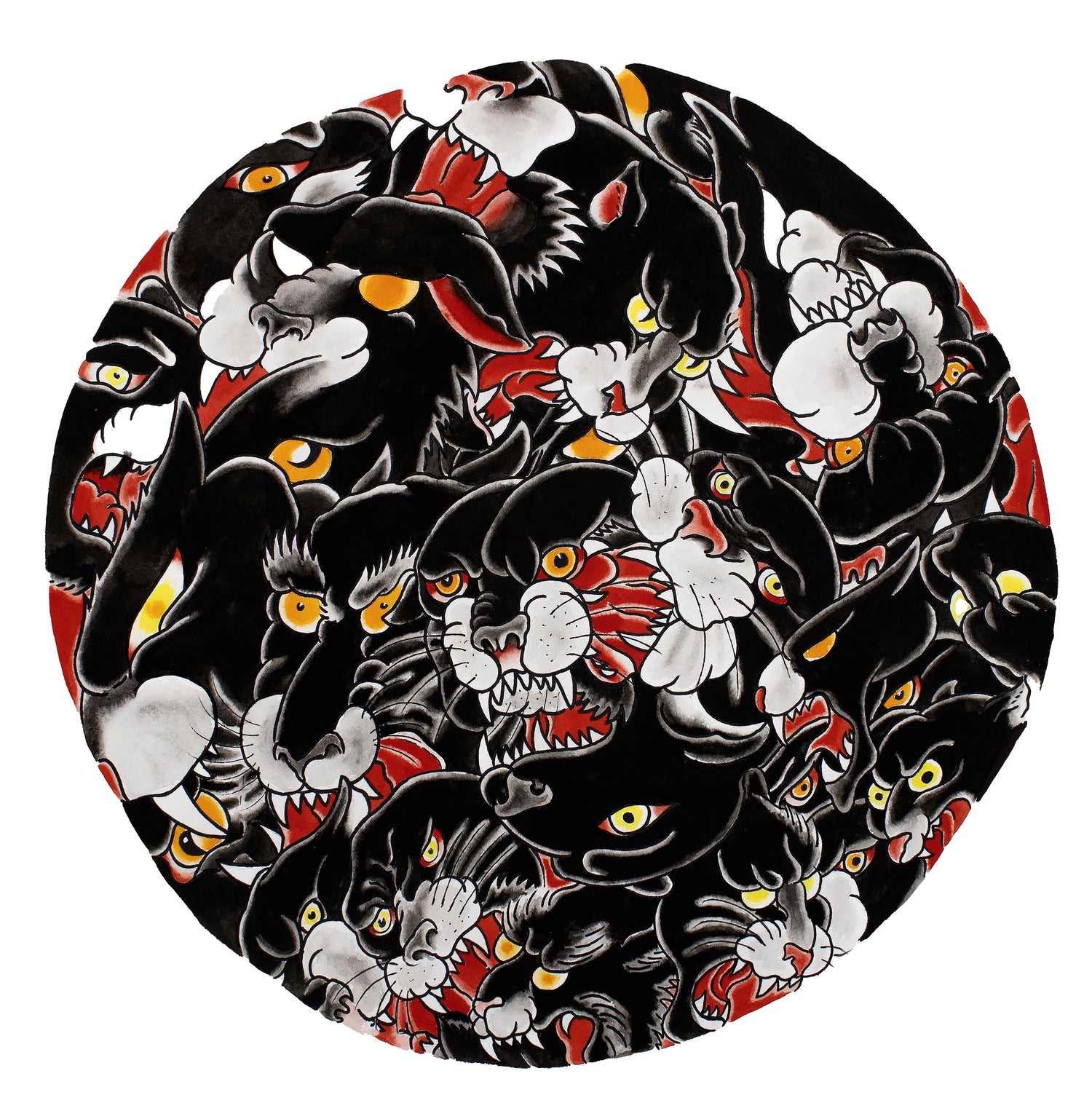 From WW2 tough guys, to millennials and Gen Z, the Black Panther is still around and still growling...  and on hoodies!!