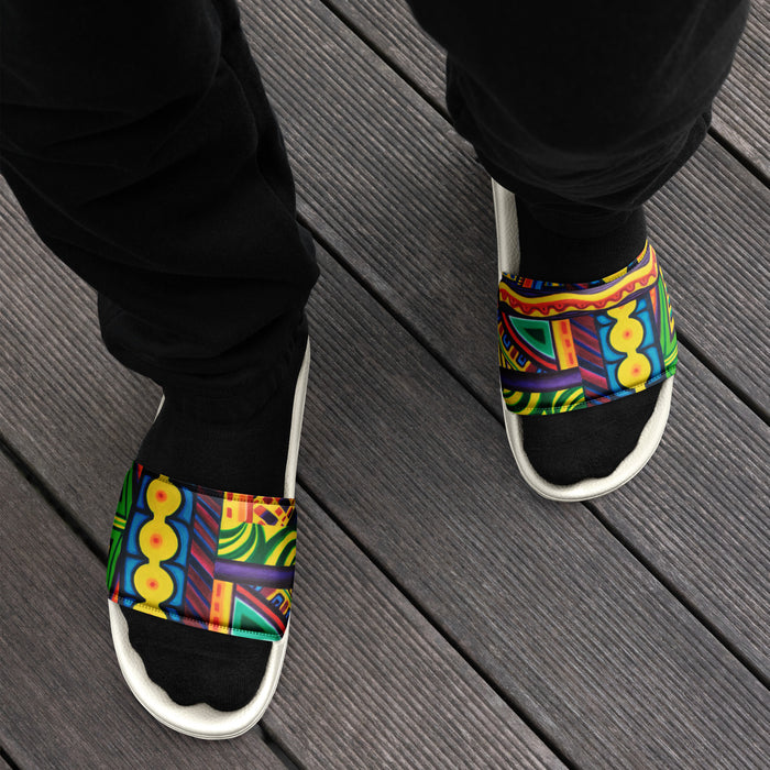 Men’s Neon Slides