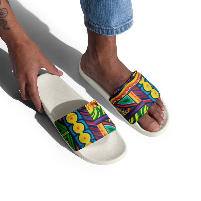 Men’s Neon Slides